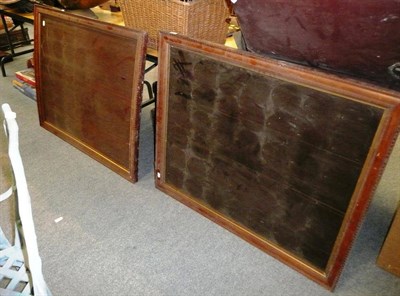 Lot 1247 - Two late 19th/early 20th century racing plate display boards