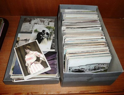 Lot 172A - A Box containing approximately 540 pre-war post cards