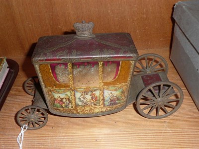 Lot 174A - Jacob's Coronation coach biscuit tin