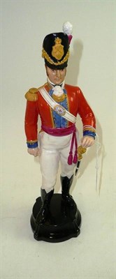 Lot 87 - Royal Worcester Coldstream Guards Officer of 1815, model 2676