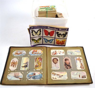 Lot 298 - A book and cigarette cards