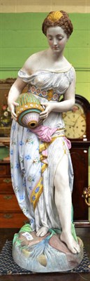 Lot 459 - A French bisque large figure (a.f.)