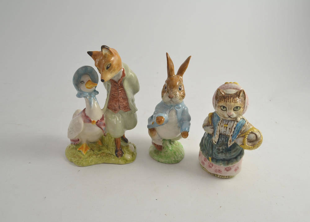 Lot 553 - Two Beswick Beatrix potter figures