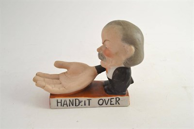 Lot 556 - 1912 Lloyd George large hand, title ";Hand It Over"