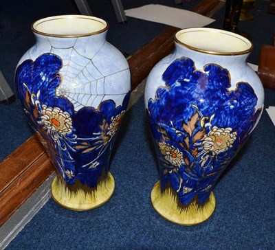 Lot 602 - Pair of Royal Winton vases