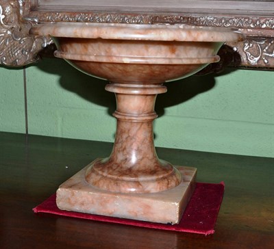 Lot 638 - An alabaster tazza