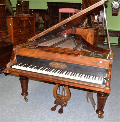 Lot 668 - Broadwood boudoir grand piano, John Broadwood & Sons, London