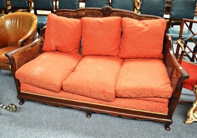 Lot 719 - Bergere settee