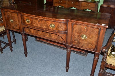 Lot 824 - 19th century mahogany sideboard