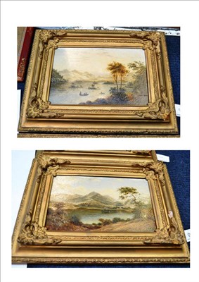 Lot 939 - Attributed to Walter Williams (1835-1906) ";Grasmere, Cumberland";; ";Rydal Water, Cumberland";...