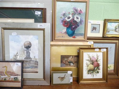 Lot 994 - Fourteen assorted decorative pictures and prints