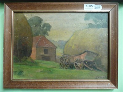 Lot 1005 - Harold Bennett, oil on board