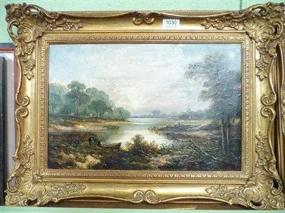 Lot 1030 - Oil on board, attributed to John Wrightson McIntyre