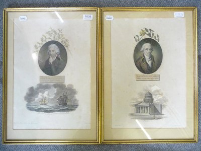 Lot 1038 - Two early 19th century engravings, depicting James Edward Smith and The Professor of Botany of...