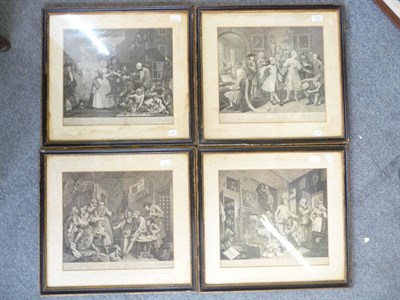 Lot 1042 - Four Hogarth type prints