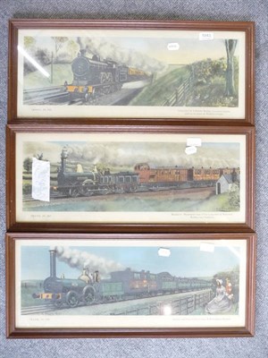 Lot 1043 - Three Lancashire/Yorkshire railway pictures