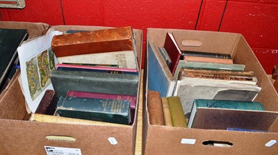 Lot 1209 - A quantity of books (in 5 boxes)