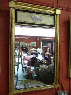 Lot 1232 - A Regency gilt mirror