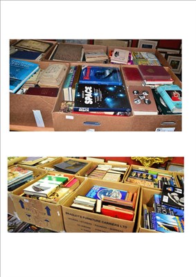 Lot 1234 - Sixteen boxes of assorted books