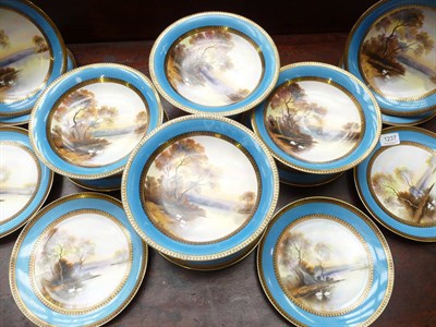 Lot 1237 - A Noritake dessert service