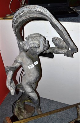 Lot 1274 - A lead garden statue