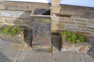 Lot 1275 - Chimney pot and garden stoneware