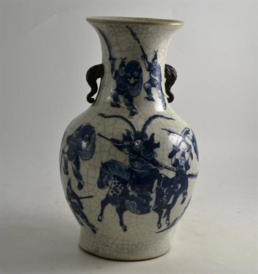 Lot 75 - Chinese crackle glaze vase