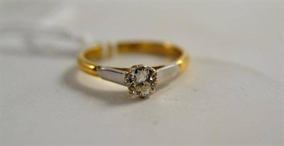 Lot 123 - A diamond solitaire ring, 0.50ct approximately
