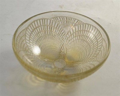 Lot 167 - René Lalique small glass bowl
