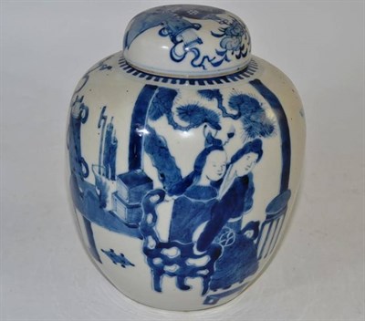 Lot 197 - A 19th century Chinese vase and cover