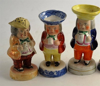 Lot 211 - ***The following 14 lots are from a collection of 19th century Staffordshire condiment figures,...