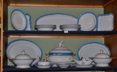 Lot 332 - A Meissen porcelain dinner service