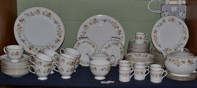 Lot 345 - Wedgwood Mirabelle tea, dinner and coffee service