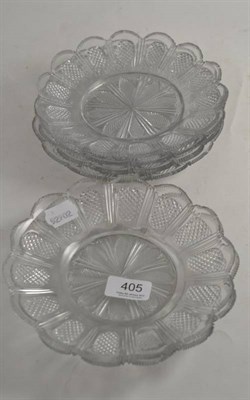 Lot 405 - Set of Waterford Regency glass plates