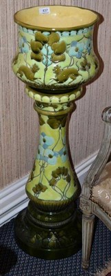 Lot 437 - Jardiniere and stand