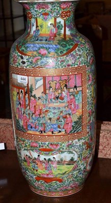 Lot 444 - A Chinese famille rose vase