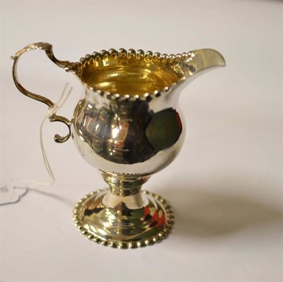 Lot 470 - Silver cream jug