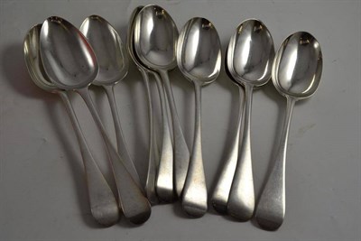 Lot 535 - Ten assorted silver table spoons