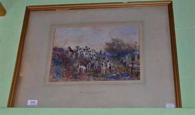 Lot 608 - A watercolour signed J Buxton Knight