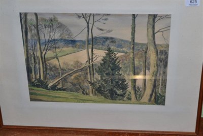 Lot 625 - Frank Renacre (1904-1974) watercolour woodland scene