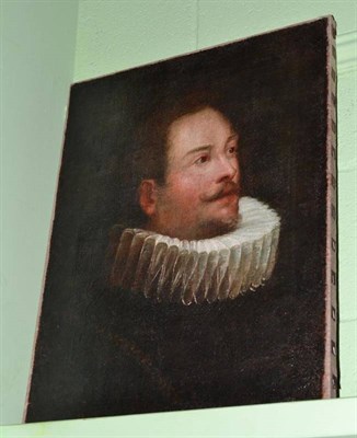 Lot 683 - Flemish School circa 1630 portrait of a man