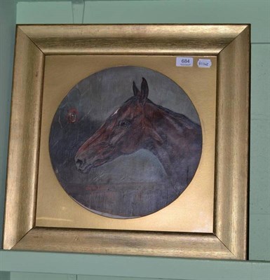 Lot 684 - W Wasdell Trickett, oil of a horse, 'Cherry Charm'