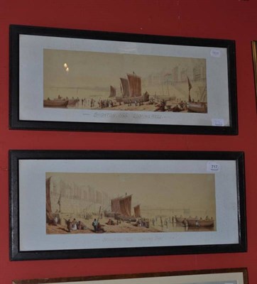 Lot 717 - R H N B B S, Brighton 1855 'Looking East' and 'Looking West'