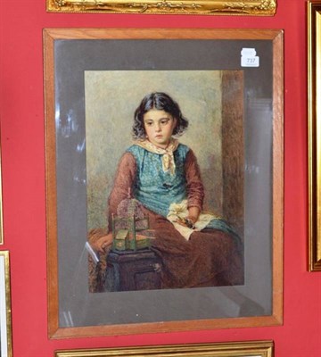 Lot 737 - Edwin Blake 'A Lost Friend', signed