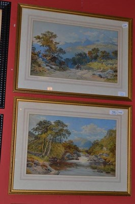 Lot 745 - Attributed to Augustus Weedon ";Cader Idris"; and companion (pair)