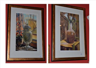 Lot 750 - Pair of limited edition prints after Vanessa Bell 'Still Life at a Window' and 'Arum Lilies'