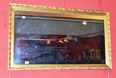 Lot 768 - Rectangular reproduction gilt mirror