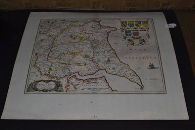 Lot 793 - Bleau, East riding of Yorkshire, hand-coloured map