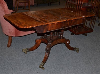 Lot 810 - Regency mahogany sofa table