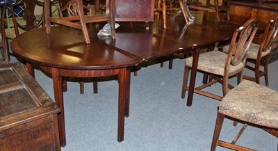 Lot 864 - D-End dining table